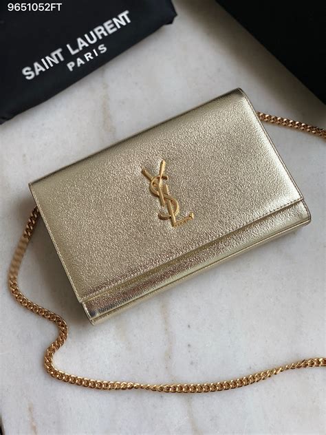 ysl bags gold chain